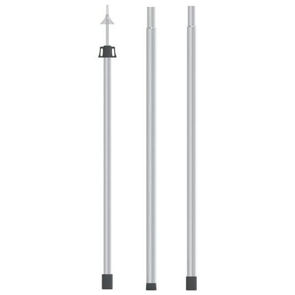 Telescopische Luifelstok van Aluminium 102-260 cm