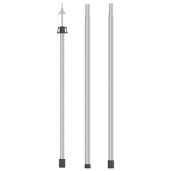Telescopische Luifelstok van Aluminium 102-260 cm