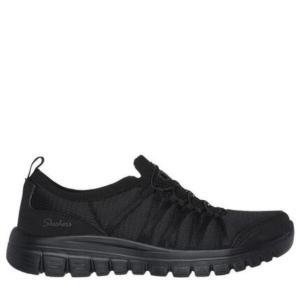 Zapatillas de la marca Skechers Graceful - Soft Soul para mujer en color negro.