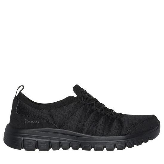 Zapatillas de la marca Skechers Graceful - Soft Soul para mujer en color negro.