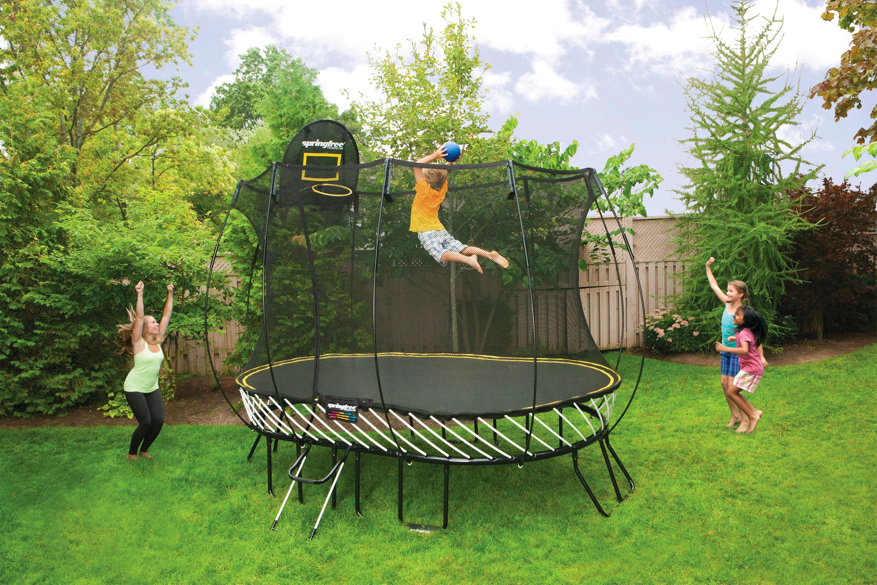 Basketbalhoepel Trampoline Springfree Trampoline Basketbalhoepel FlexrHoop 5/5