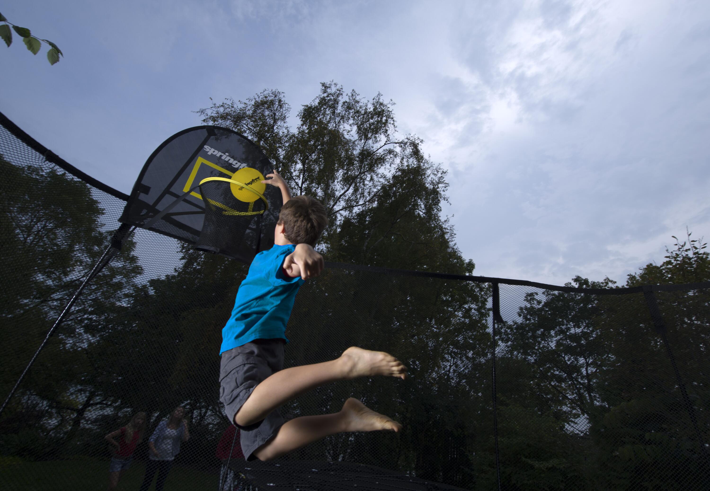 Basketbalhoepel Trampoline Springfree Trampoline Basketbalhoepel FlexrHoop 2/5
