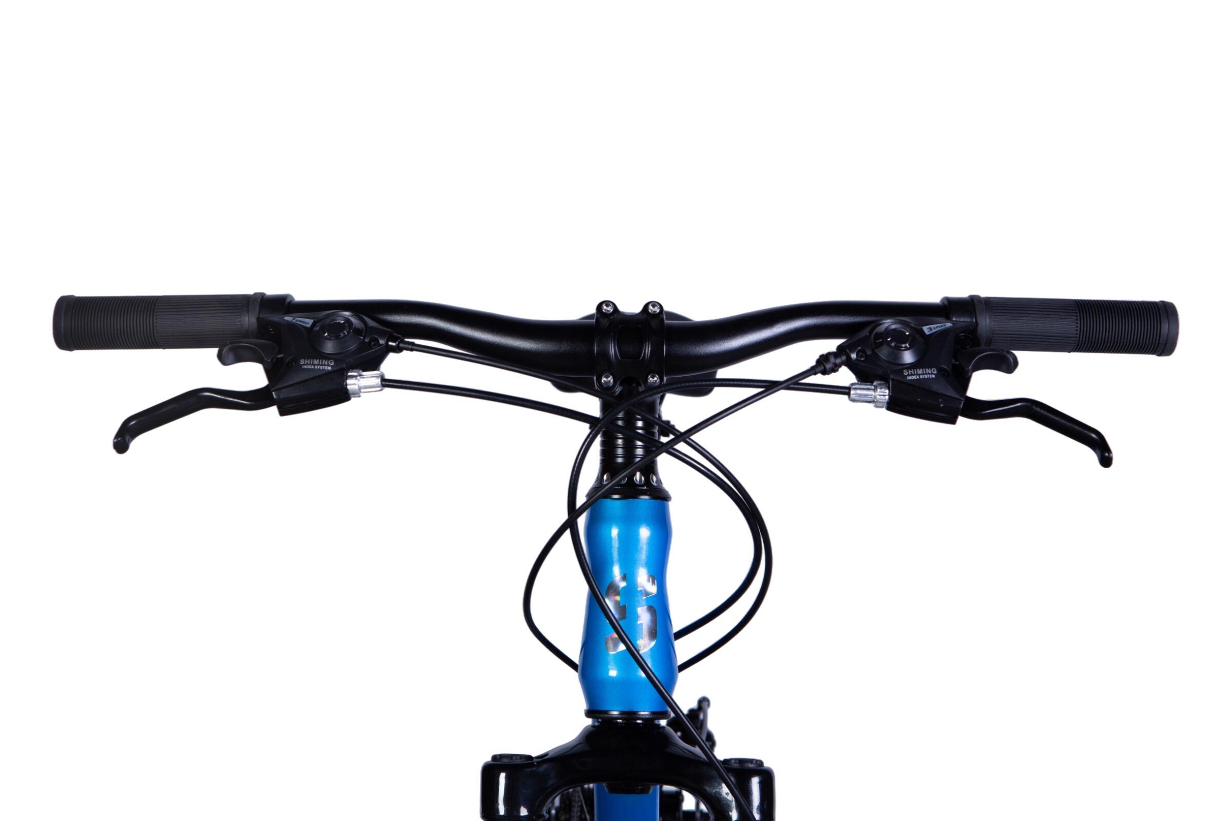 Kinderfiets Mercury Aluminium, 24″, 130-160 cm, 21 versnellingen, Blauw/Grijs 6/7