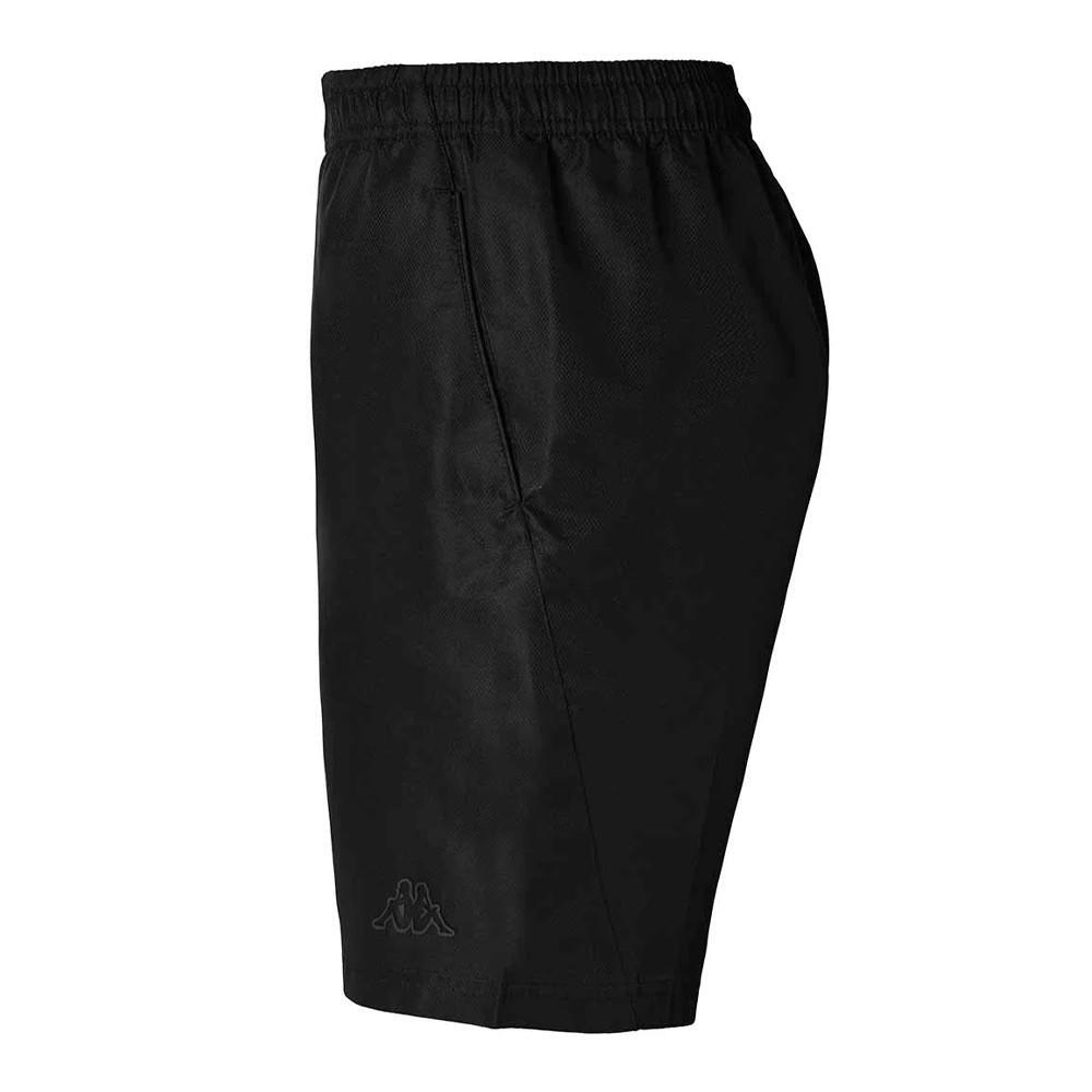 Kappa Kiamon Zwarte Korte Broek voor Heren 2/3
