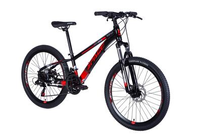 Mountainbike 24" mercury ultra frame 11" 21 versnellingen voor 9-12 jaar