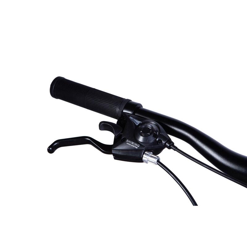 Bicicleta copii Mercury Aluminiu, 24″, 130-160 cm, 21 viteze, Negru/Roşu