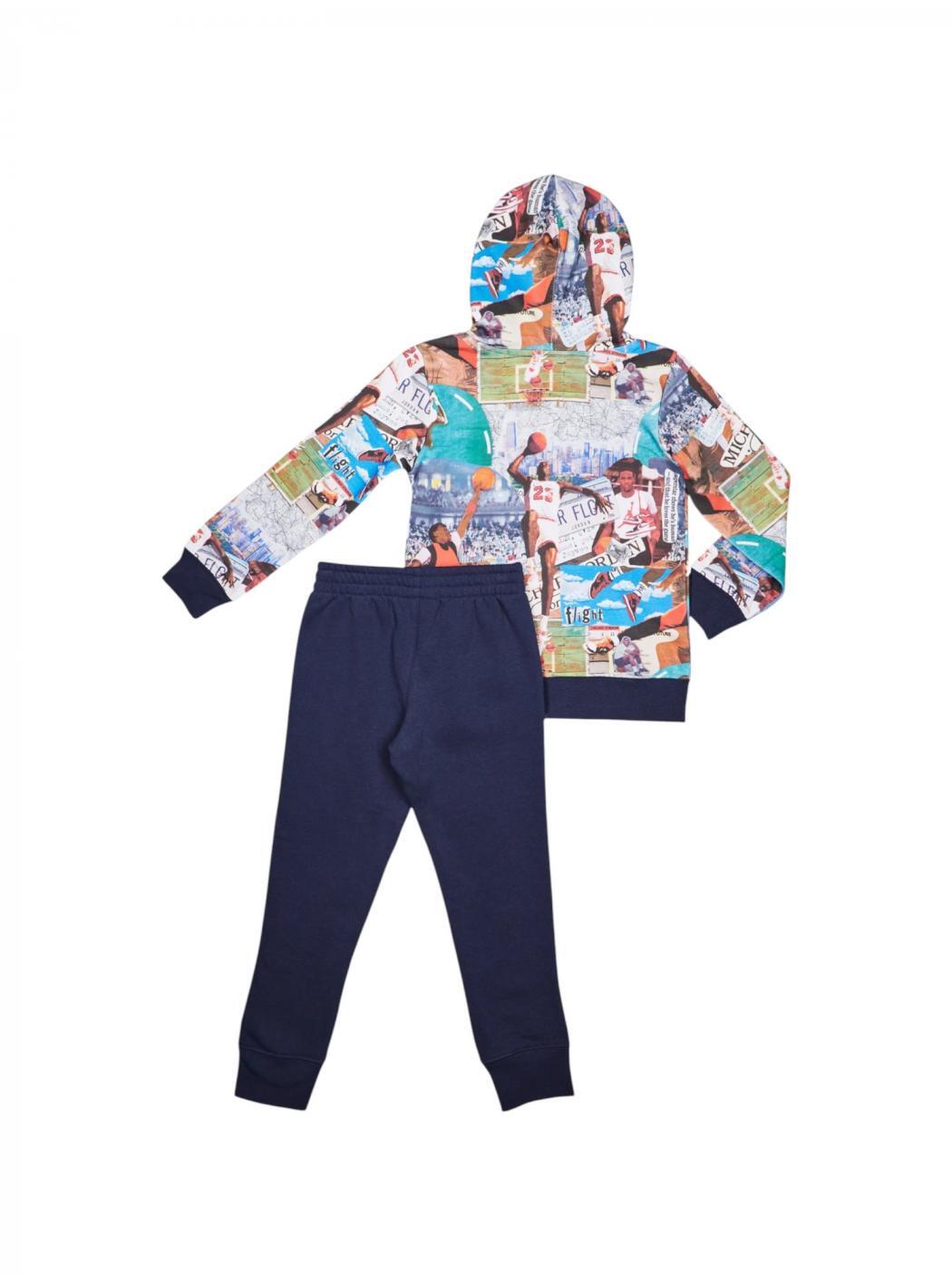 Trainingspak MJ Brooklyn Printed Zwart - 85D324-U90 2/3