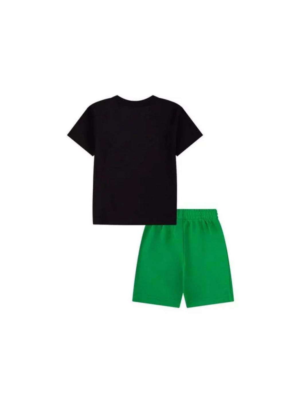 Completo Bambino nike sportswear 65c203-f4f_set_kids_jordan_verde 3/4