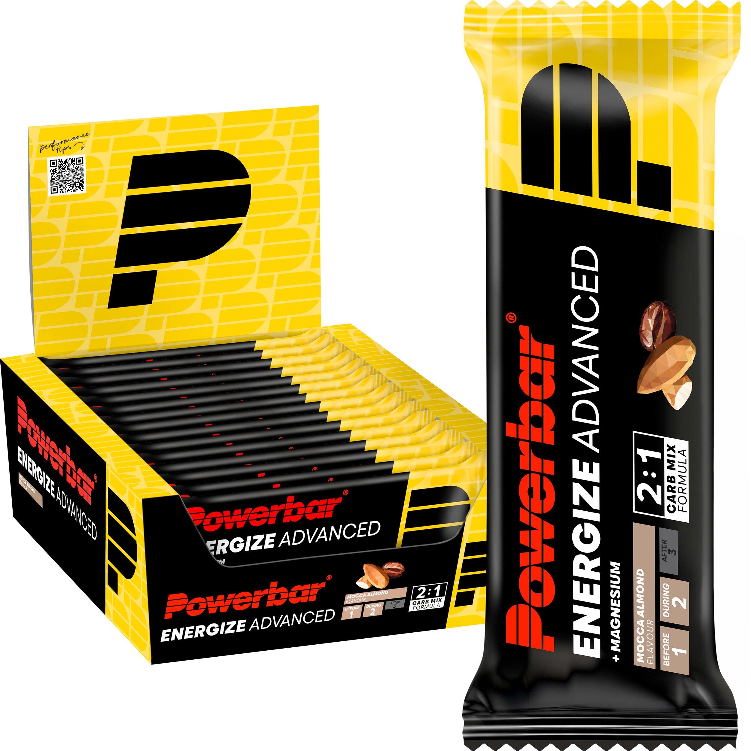 POWERBAR Powerbar Energize Advanced Bar Mocca Almond 55g (15 stuks)