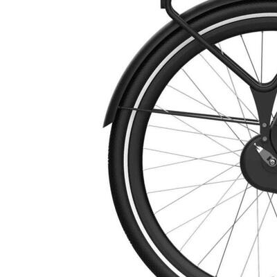 Cortina supporto parafango posteriore Tide nero opaco