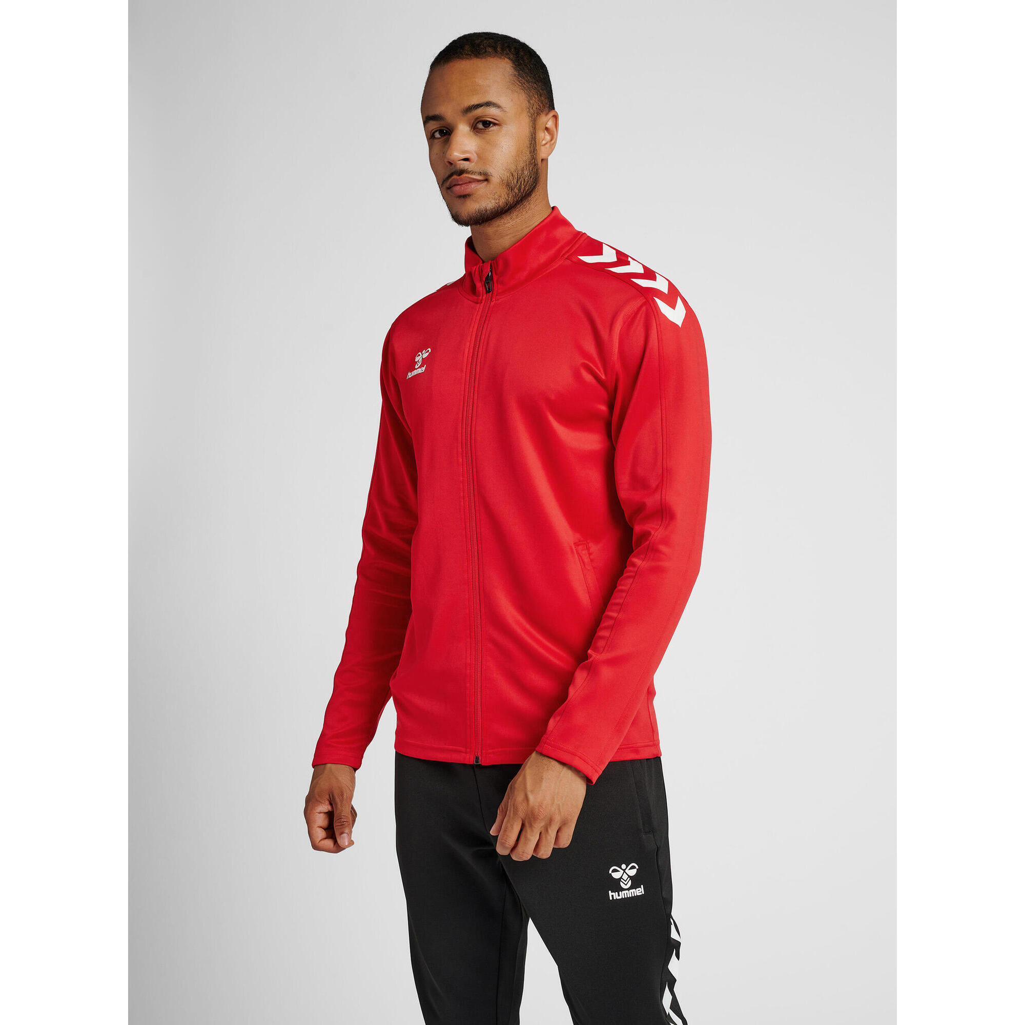 Hummel - Fermeture Éclair Zip Combinaison Hmlcore Adulte Hummel - Sweat-shirt - Rose|rouge - 48 Xl - Decathlon
