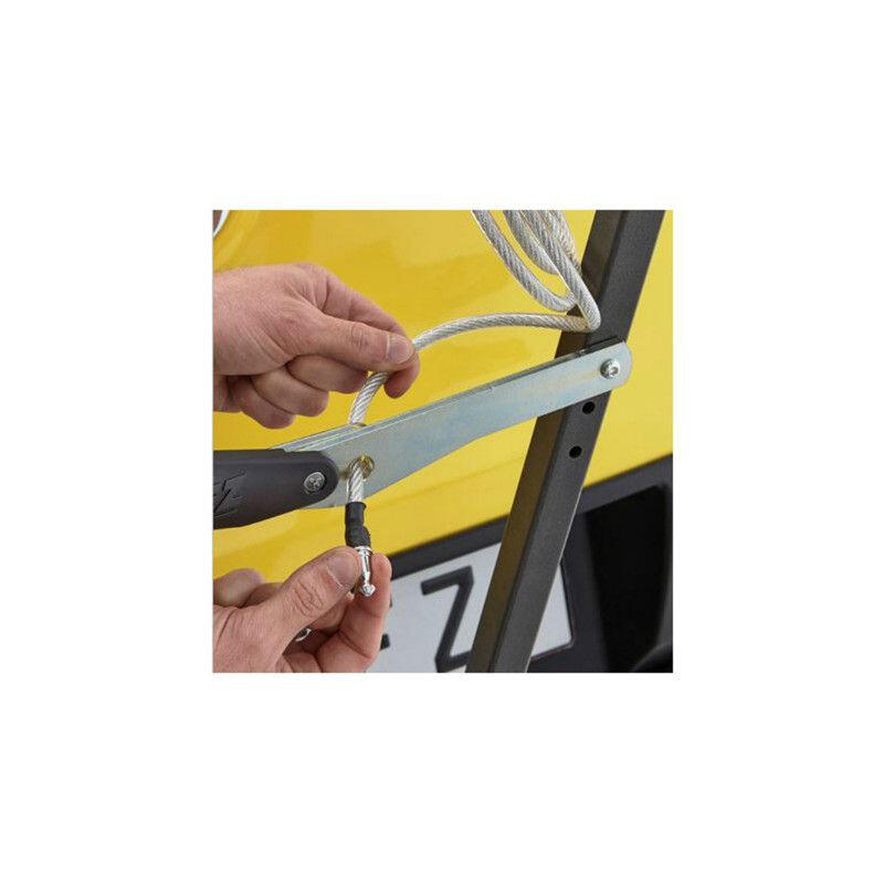 Porte-vélo 2 vélos suspendus sur attelage avec antivol JUPITER 2 5/5