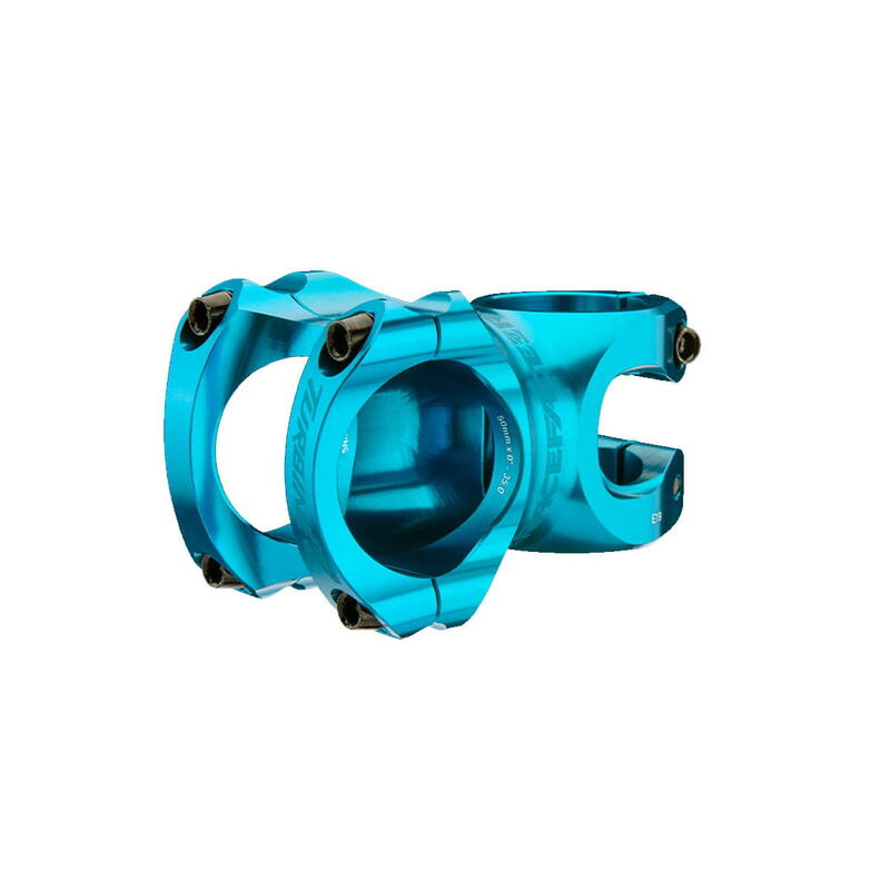 Tige TURBINE R 35 0° - Turquoise                   2 modèles disponiblesÀ partir de 10590€ 11900€ -11%    * La vente débute le 07/04/2025    RACE FACE Tige TURBINE R 35 0° - TurquoiseVendu exclusivement en ligne   