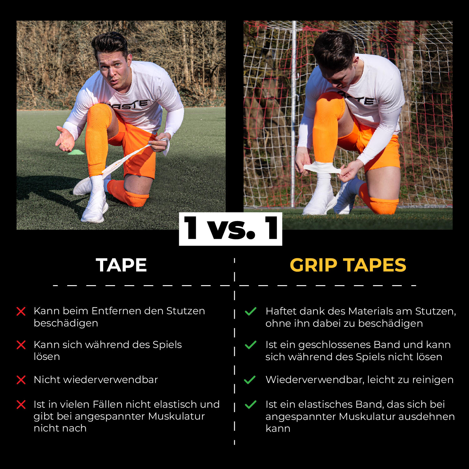 Scheenbeschermerhouder voetbal siliconen heren, dames, jeugd 5/7