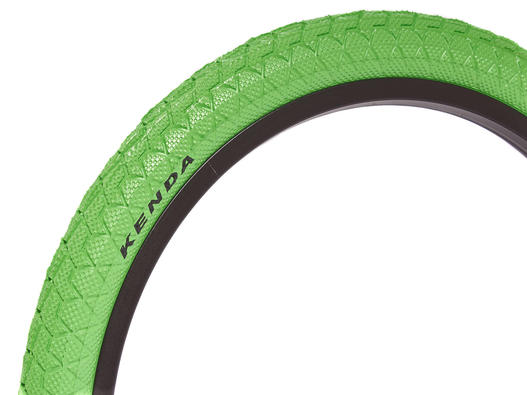 Pneus De Vélo ALTALINE 20 X 1.95 Vert - Paire De 2 - Neufs Pour BMX Ou Autre