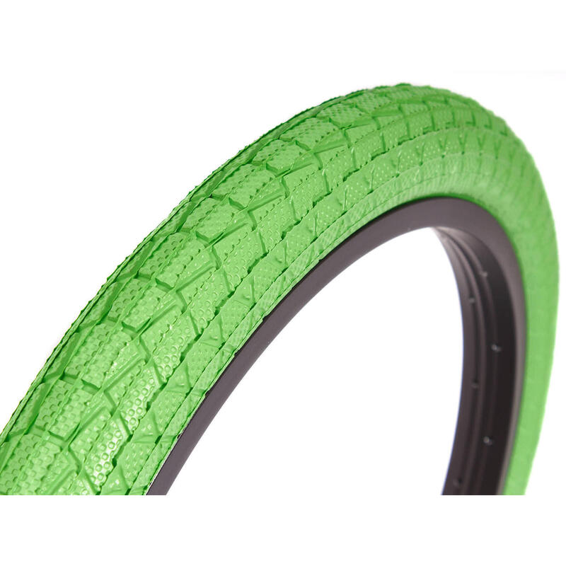 Set cauciucuri BMX KENDA 20 inch x 1,95 inch verde + cameră AV