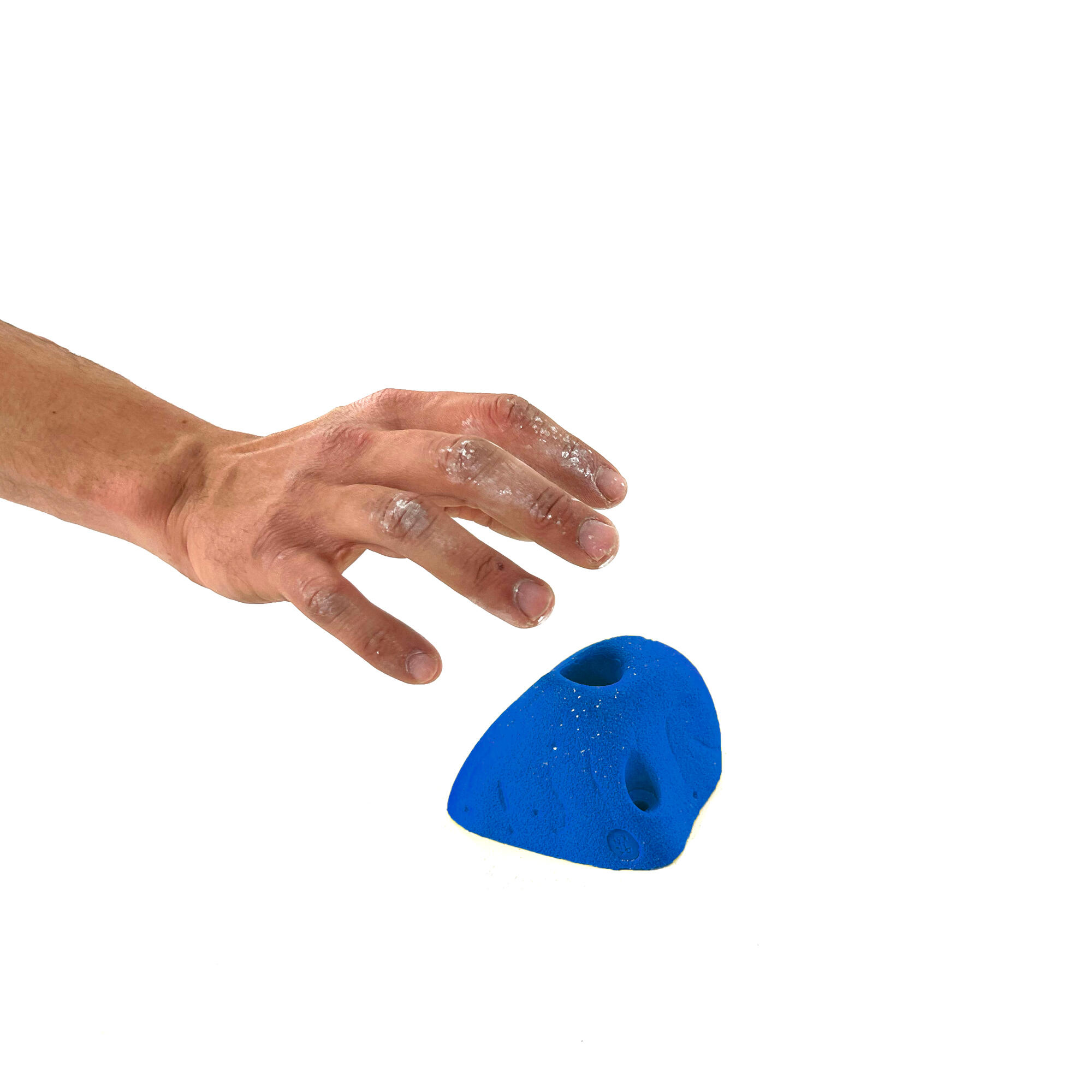 30 presas de escalada - BANGA - Com ferragens - Azul 2/3