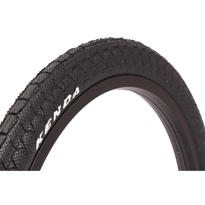 Set cauciucuri BMX KENDA 20 inch x 1,95 inch negru + cameră AV