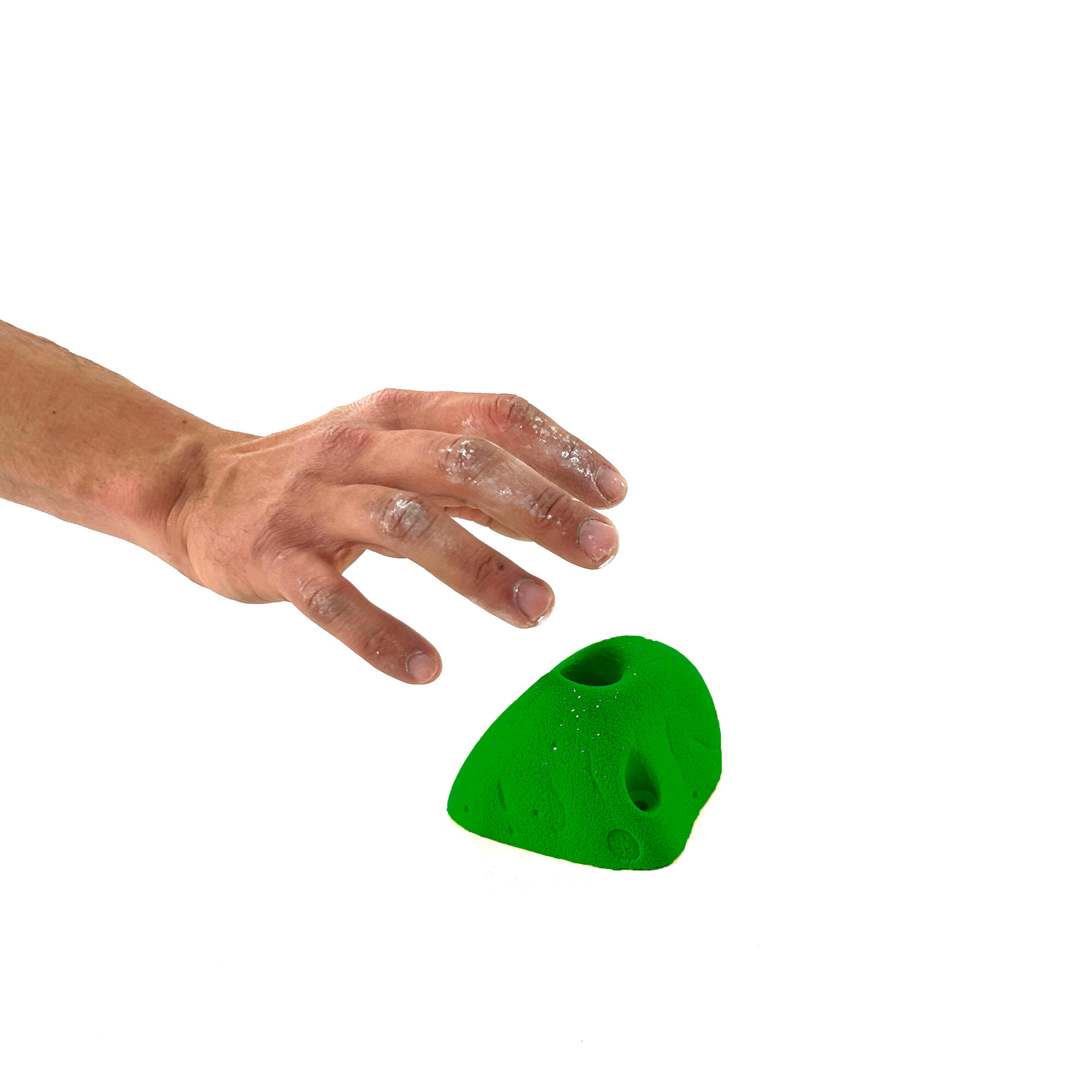 30 presas de escalada - BANGA - Com ferragens - Verde 2/3
