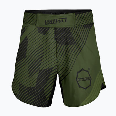 Heren octagon broken line mma training shorts