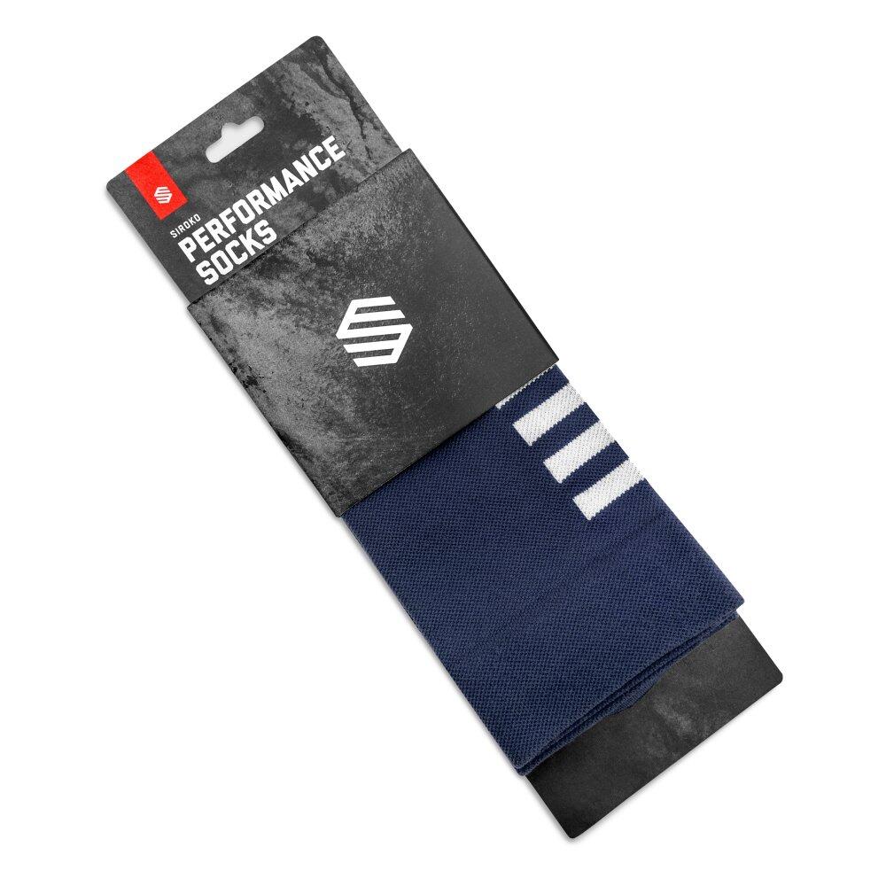 Chaussettes d'équitation FIXITY de West Island Bleu ciel d'été
