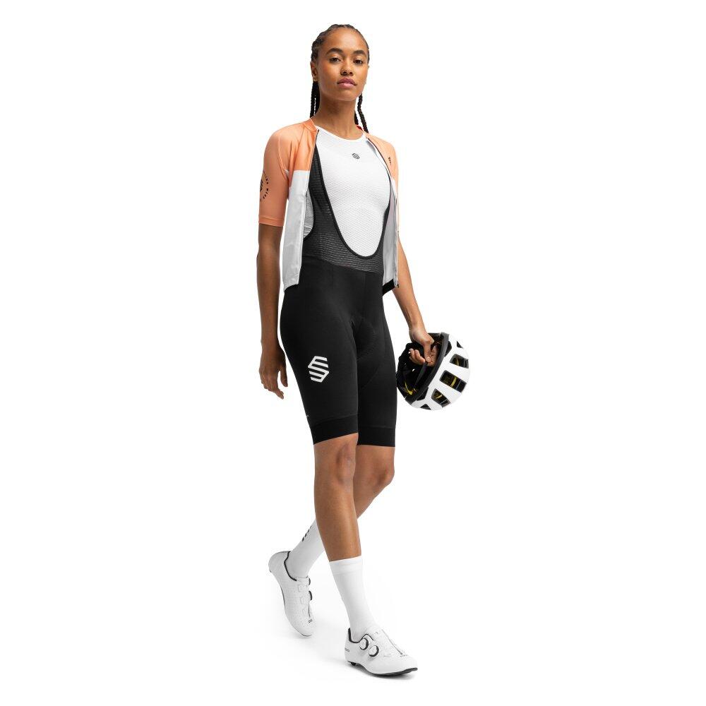 Dames Wielrennen korte fietsbroek Kaufmann Zwart 3/7