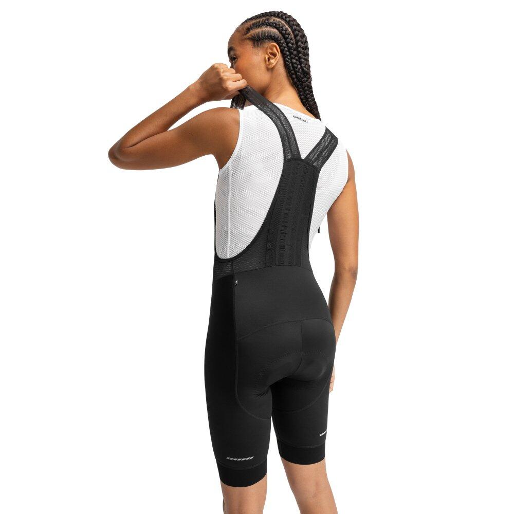 Dames Wielrennen korte fietsbroek Kaufmann Zwart 2/7