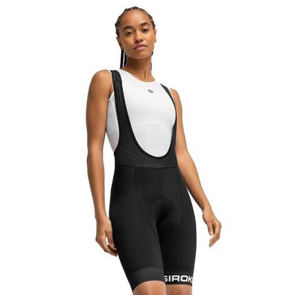 Cuissard vélo court femme Cyclisme Brabant Noir