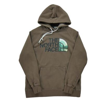 Seconda Mano - Felpa con cappuccio marrone TNF da donna - Stato eccellente