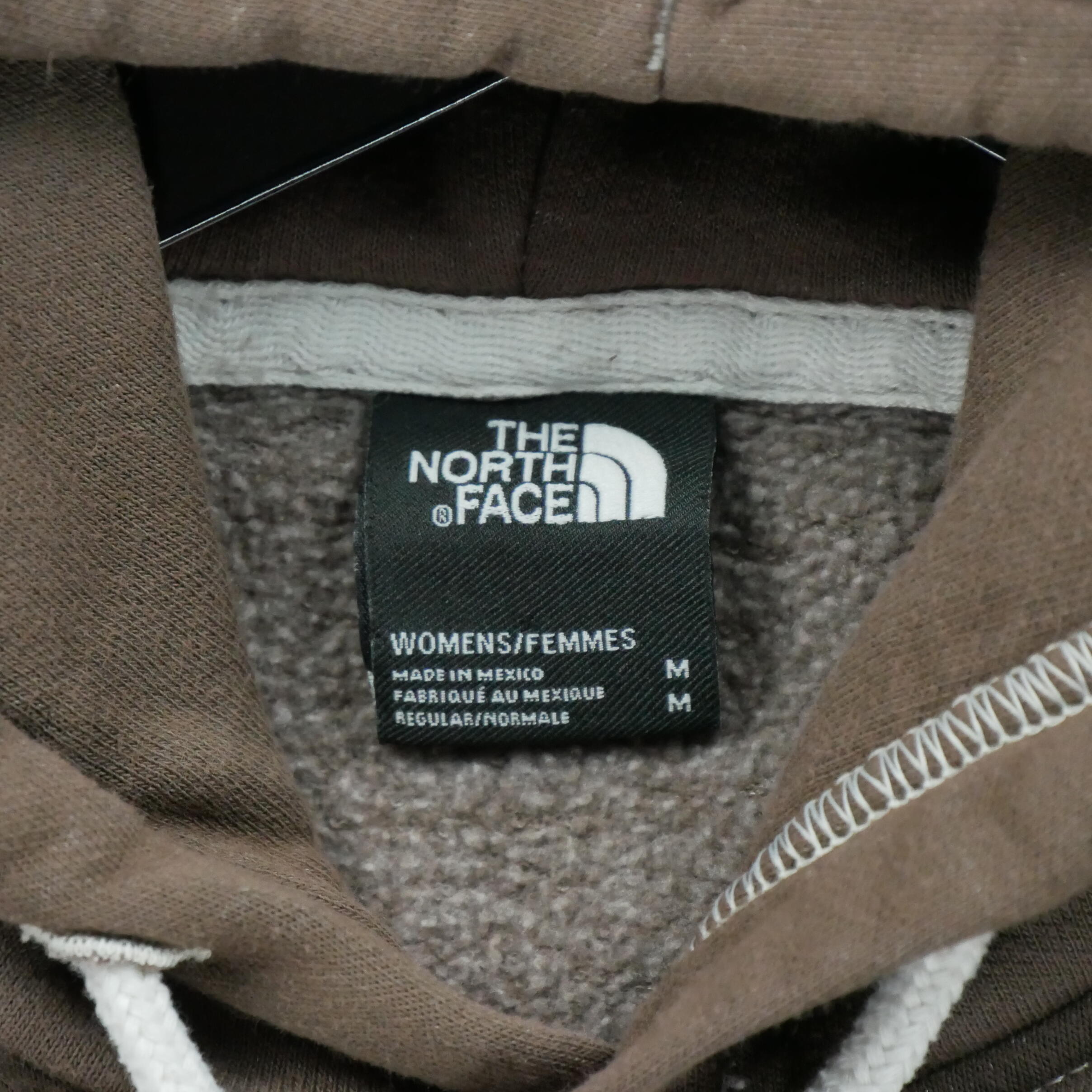 Seconda Mano - Felpa con cappuccio marrone TNF da donna - Stato eccellente 5/6