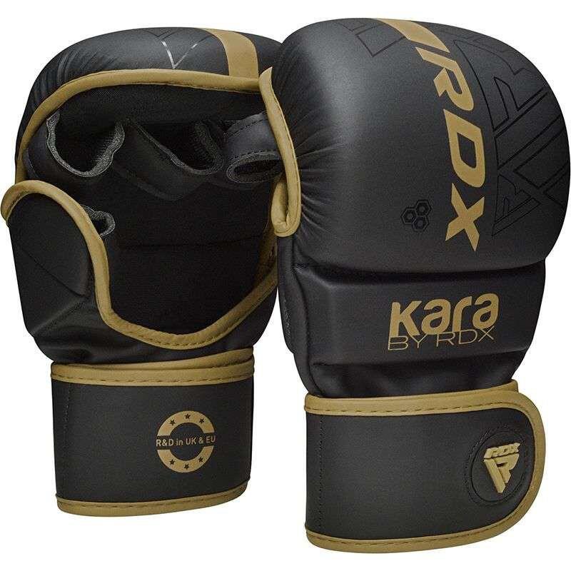 Rękawice grapplingowe F6 Kara MMA - Złoto - S/M