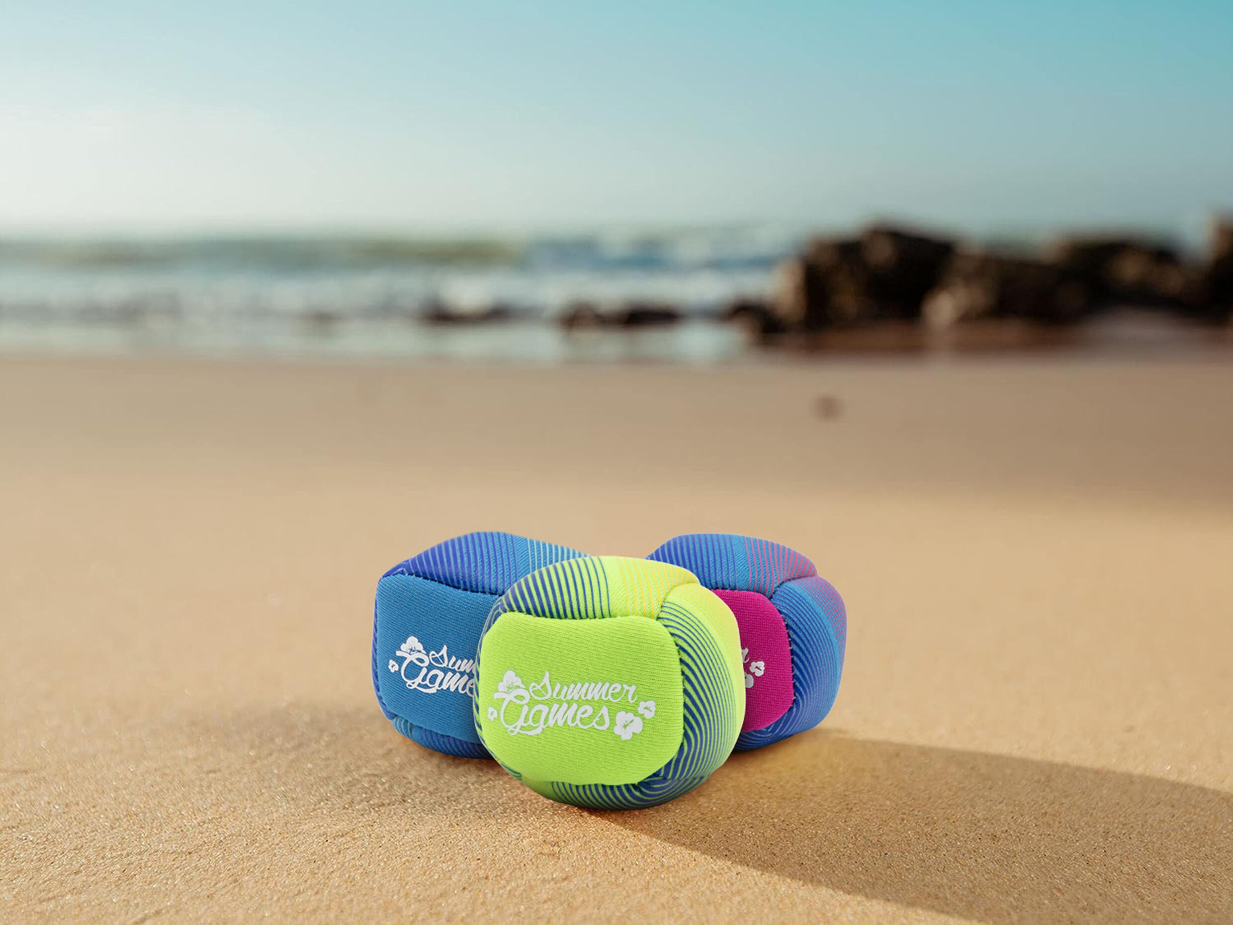 SUMMER GAMES Neopren Mini-Ball-Set 6/6