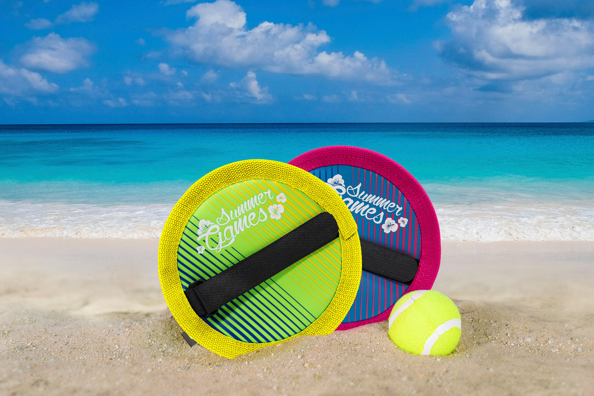 SUMMER GAMES Neopren Catch-Ball-Set 5/5