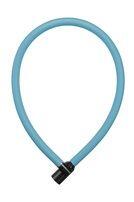 Axa resolute kabelslot 60 cm x ø6 mm lichtblauw - 2 sleutels