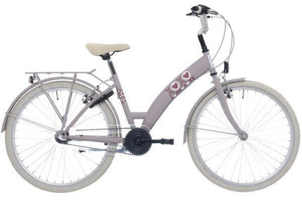 Bikefun Kinderfiets 26" Lots of Love met Shimano Nexus 3 Versnellingen