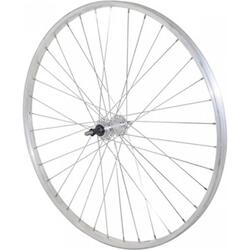 Roue vélo city arrière moyeu axe plein aluminium Velox RL 7-6-5V.