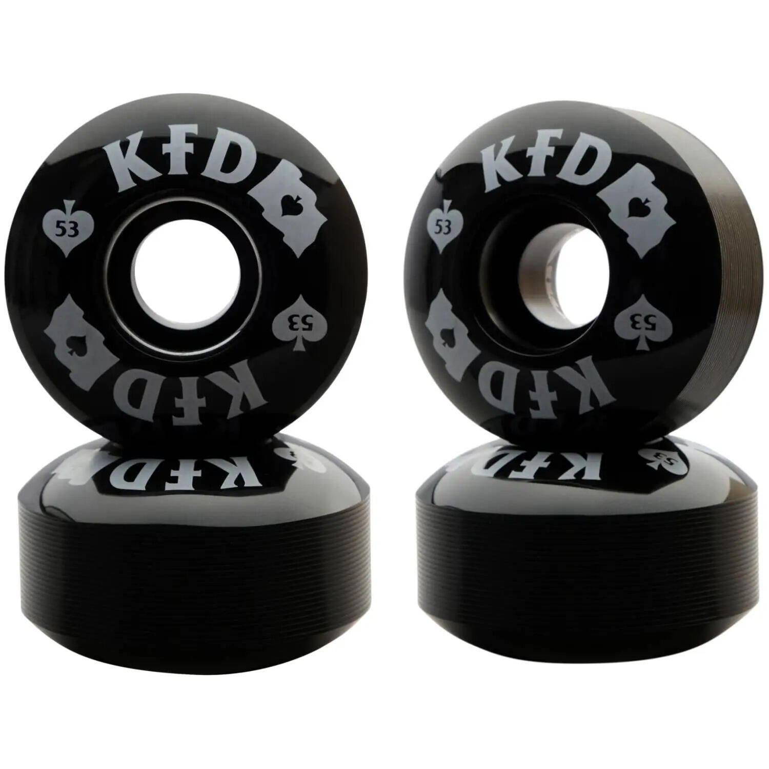 Kfd - Roue De Skateboard Kfd Team 100a (x4) - Roue - Noir - Taille Unique - Decathlon