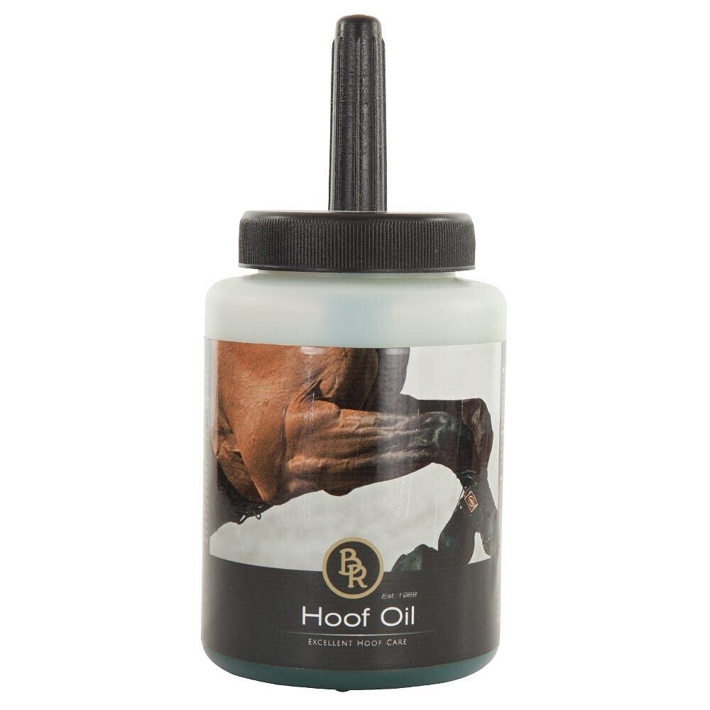 BR Olio per zoccoli di cavallo con pennello BR Equitation