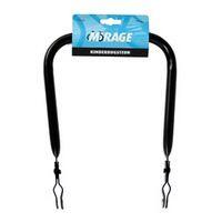 Mirage Kinderrugsteun met kussen dragerbevestiging 30 cm zwart