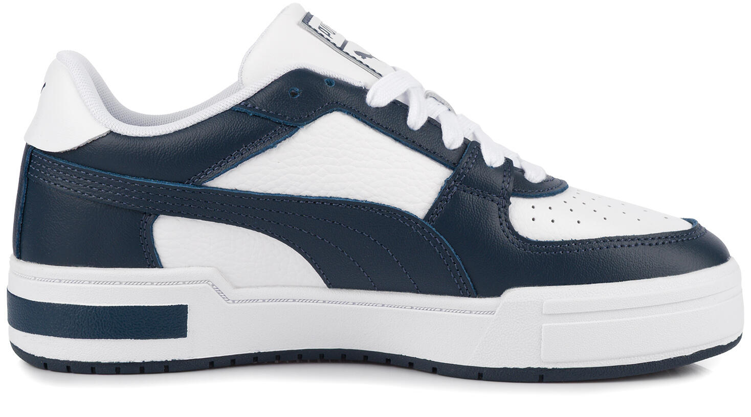 Męskie buty sportowe sneakersy skórzane biało granatowe CA PRO CLASSIC 3/7