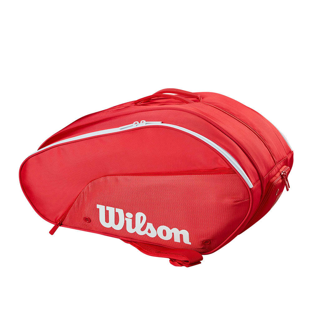 Wilson 2025 padel tour vermelho sacos padel wr8909001001