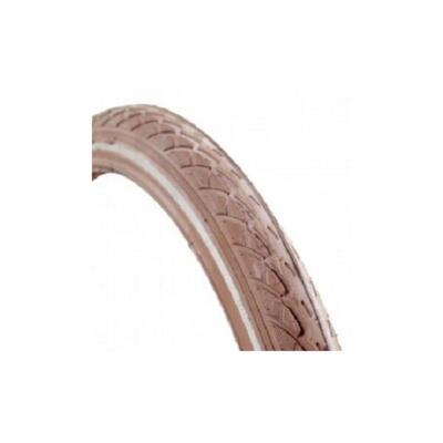 Deli buitenband 24x1.75 - bruin met reflectie