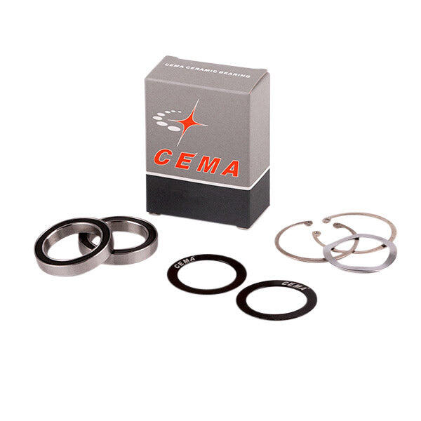 CEMA BB30 Ceramic Bottom Bracket Set — BB30/PF30 for 68/73 mm frames (42 mm ID).
