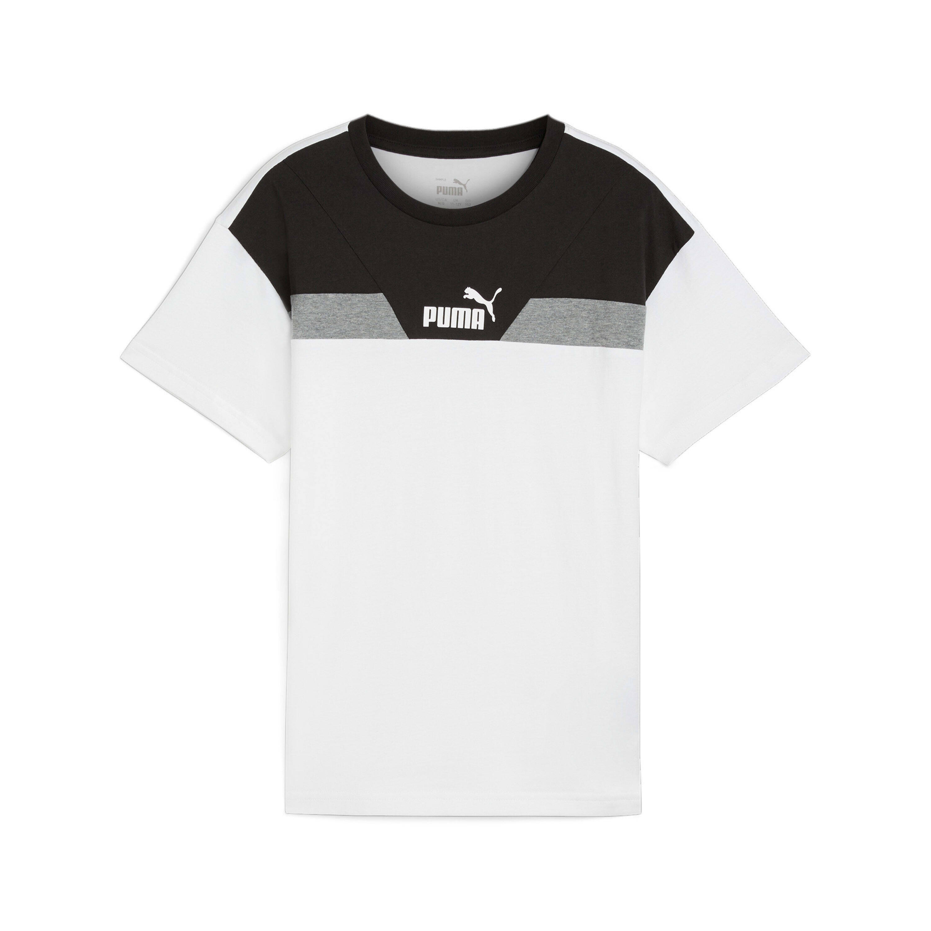 T-shirt enfant Puma Power Colorblock 1/2
