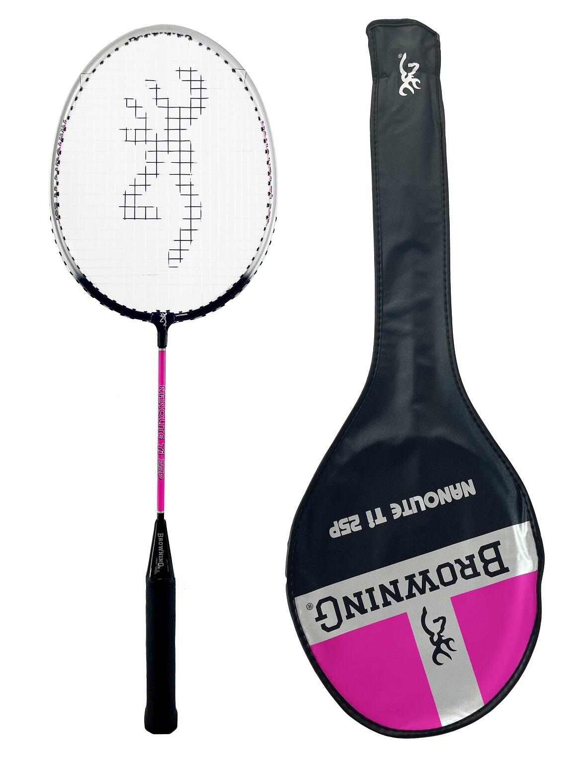 BROWNING Browning Nanolite Ti Junior PINK Badminton Racket