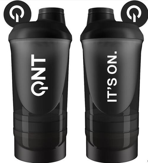 QNT Plastic Shaker 950 ml - Noir