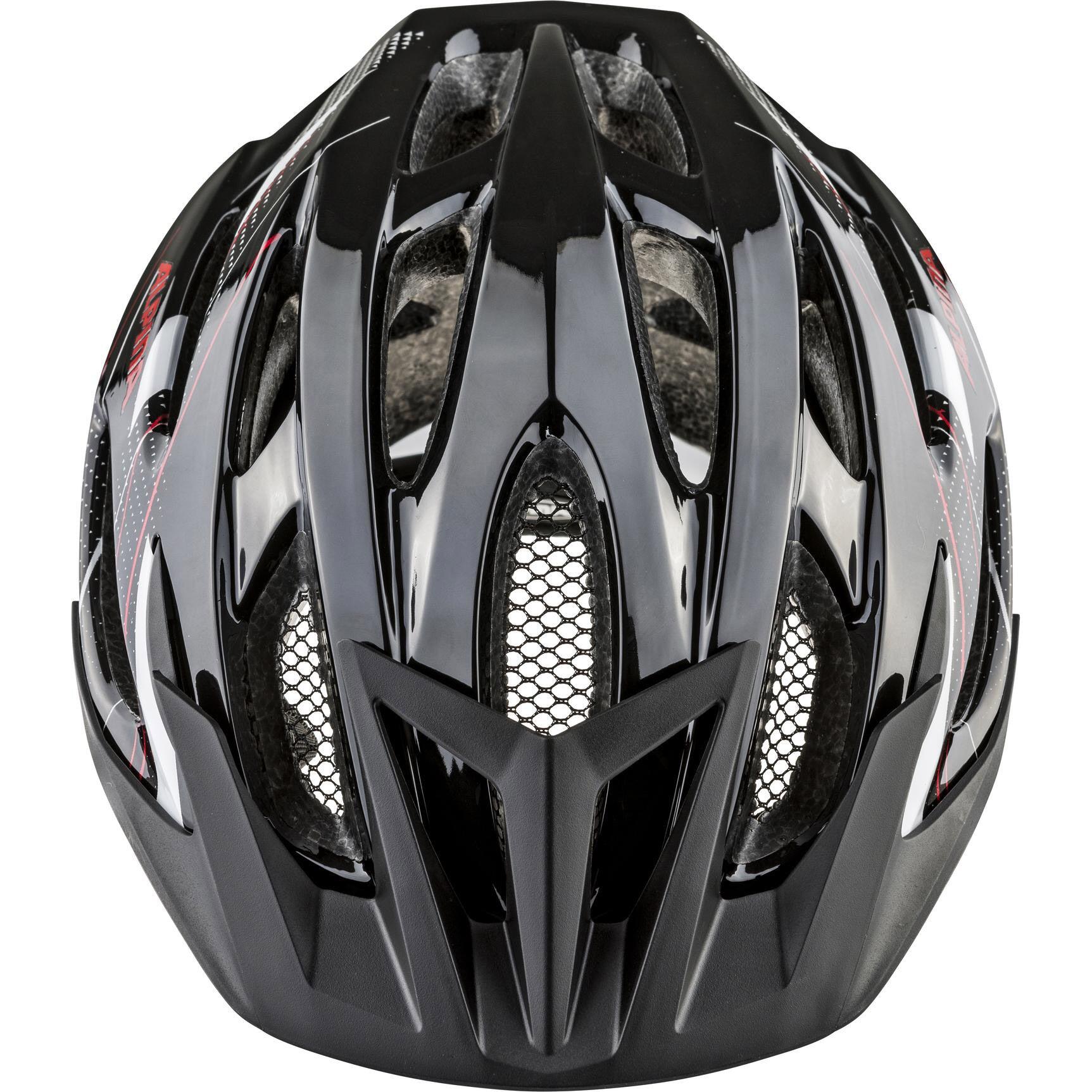 Olympic Sportswear Alpina MTB Helm MTB17 54-58 Glans Zwart/Wit/Rood 5/5
