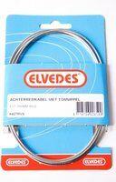 Elvedes binnenkabel 2250mm rvs ø1.5mm t-nippel