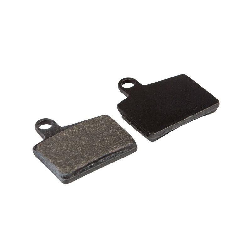 FIBRAX Coppia di pastiglie semi-metalliche per freni bicicletta con salvietta detergent