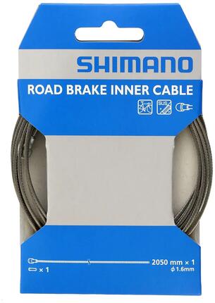 Shimano Bremskabel Edelstahl 2050mm für Rennräder